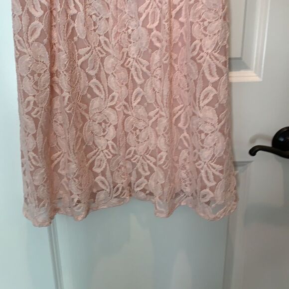 Urban Outfitters light pink lace dress - Picture 7 of 8